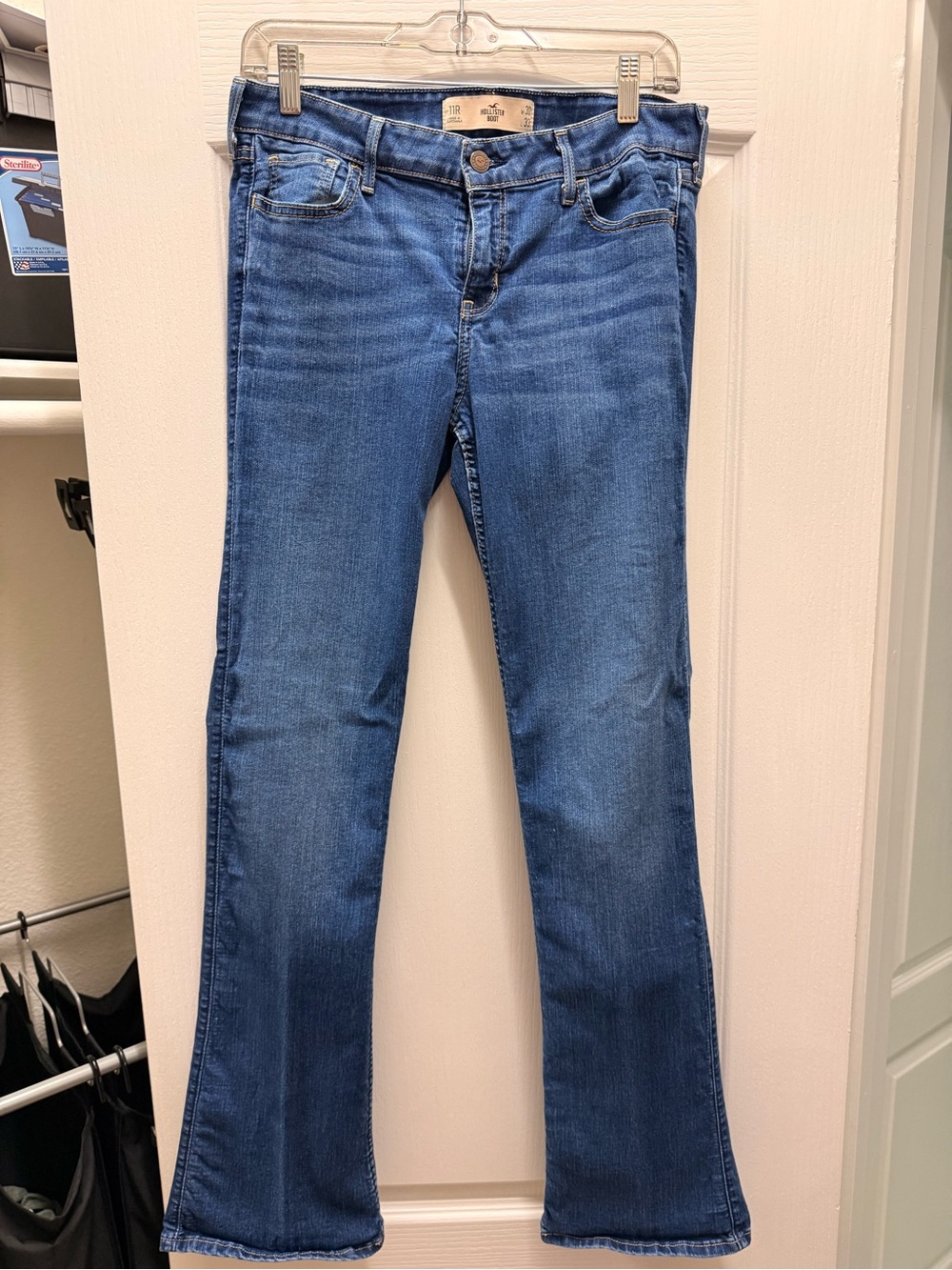 Hollister Medium Blue Flare Jeans